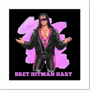 Smile Of Bret Hitman Hart Posters and Art